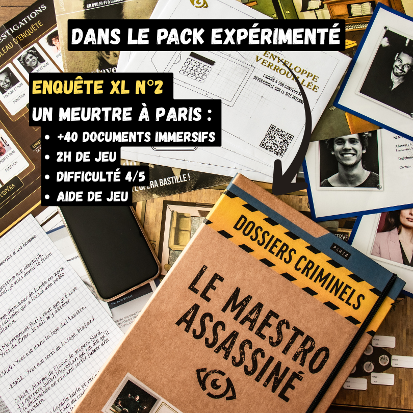 Pack expérimenté