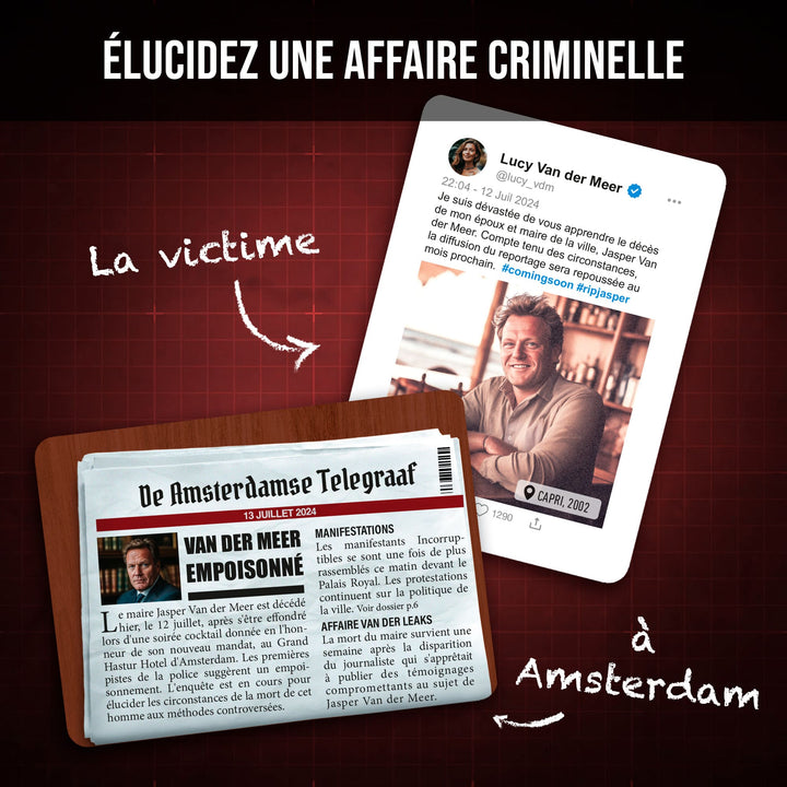 Qui a tué Jasper Van Der Meer ?  [Pocket]